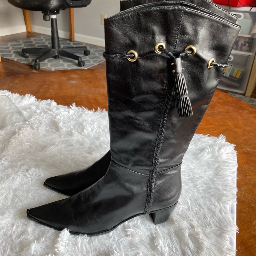 Marshall Fields Leather Classic Boot - Picture 3 of 7